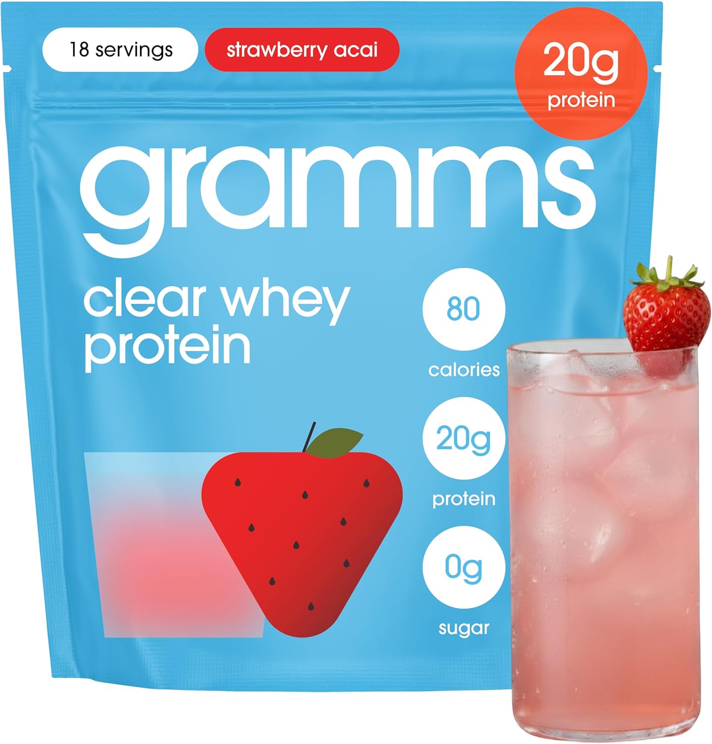 strawberry acai protein